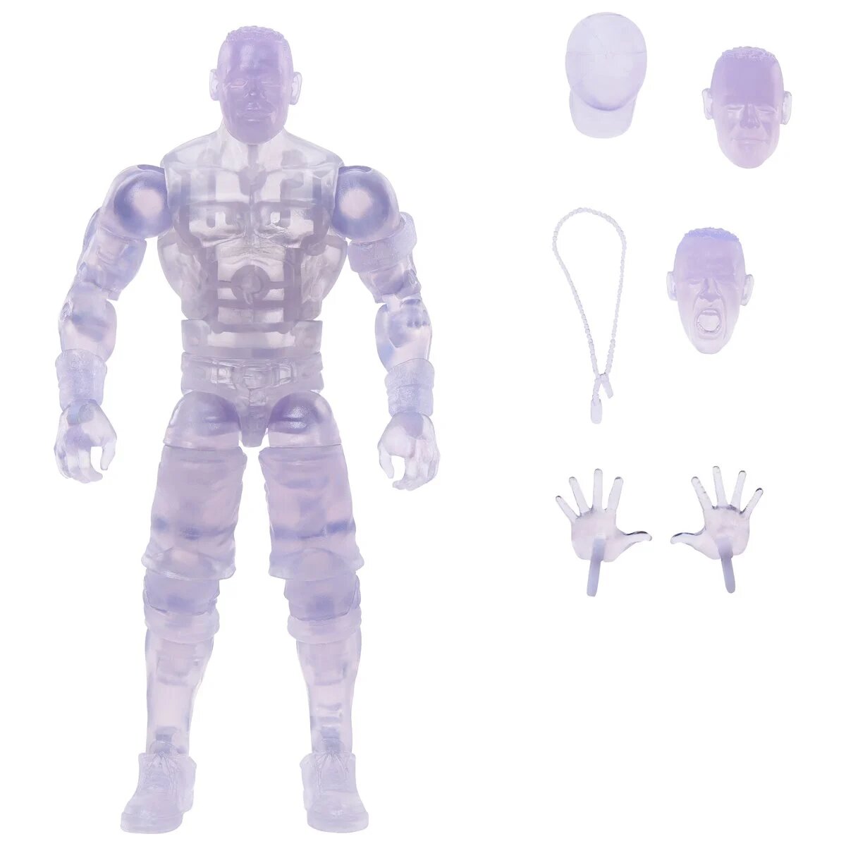 WWE Elite Collection Transparent John Cena Collector's Edition Action Figure Action Figures - Toys - New - CaveGamers - Image 6