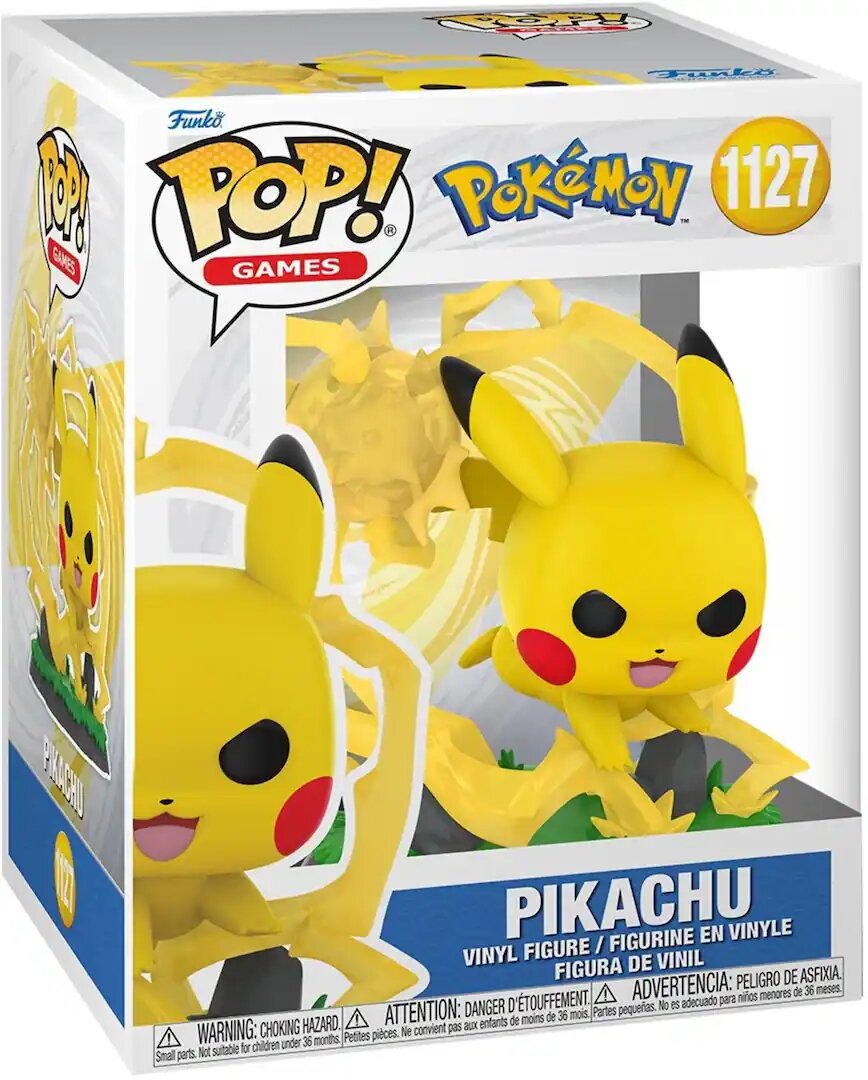 Funko Pop! Pokemon Pikachu Vinyl Figure - Toys - New - CaveGamers - Image 3