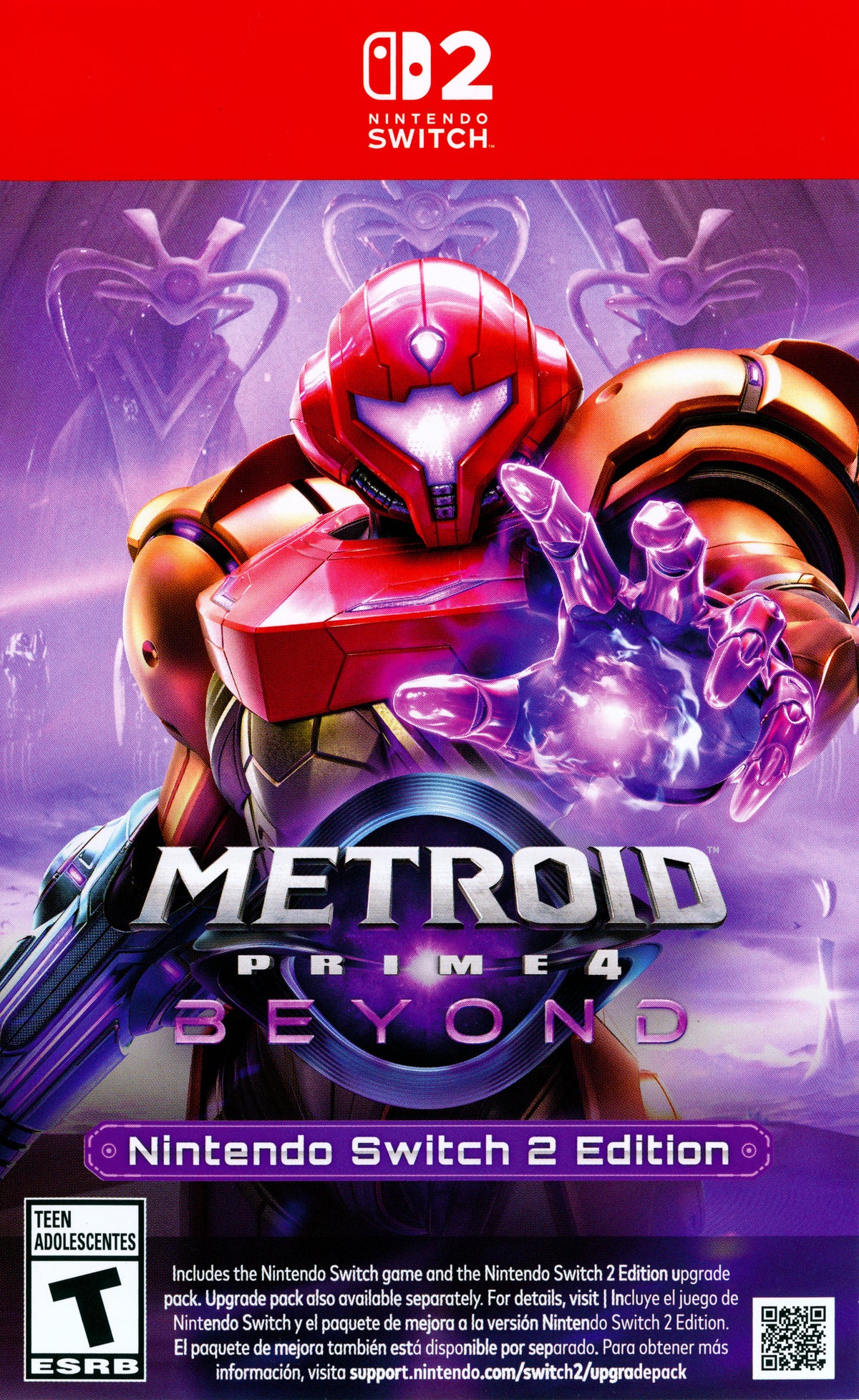 Metroid Prime 4: Beyond Switch 2 - Video Game - Used - CaveGamers
