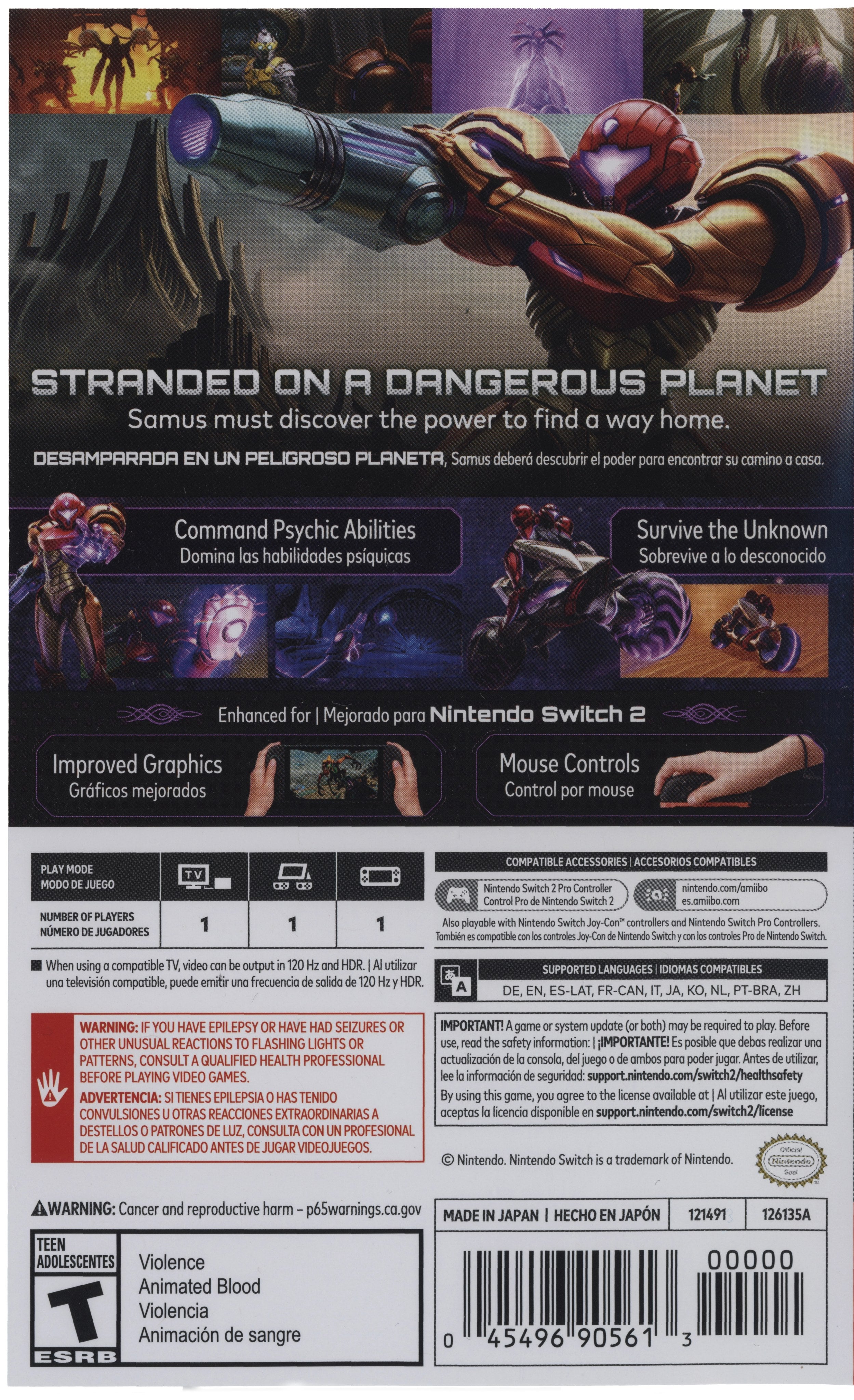 Metroid Prime 4: Beyond Switch 2 - Video Game - Used - CaveGamers - Image 2