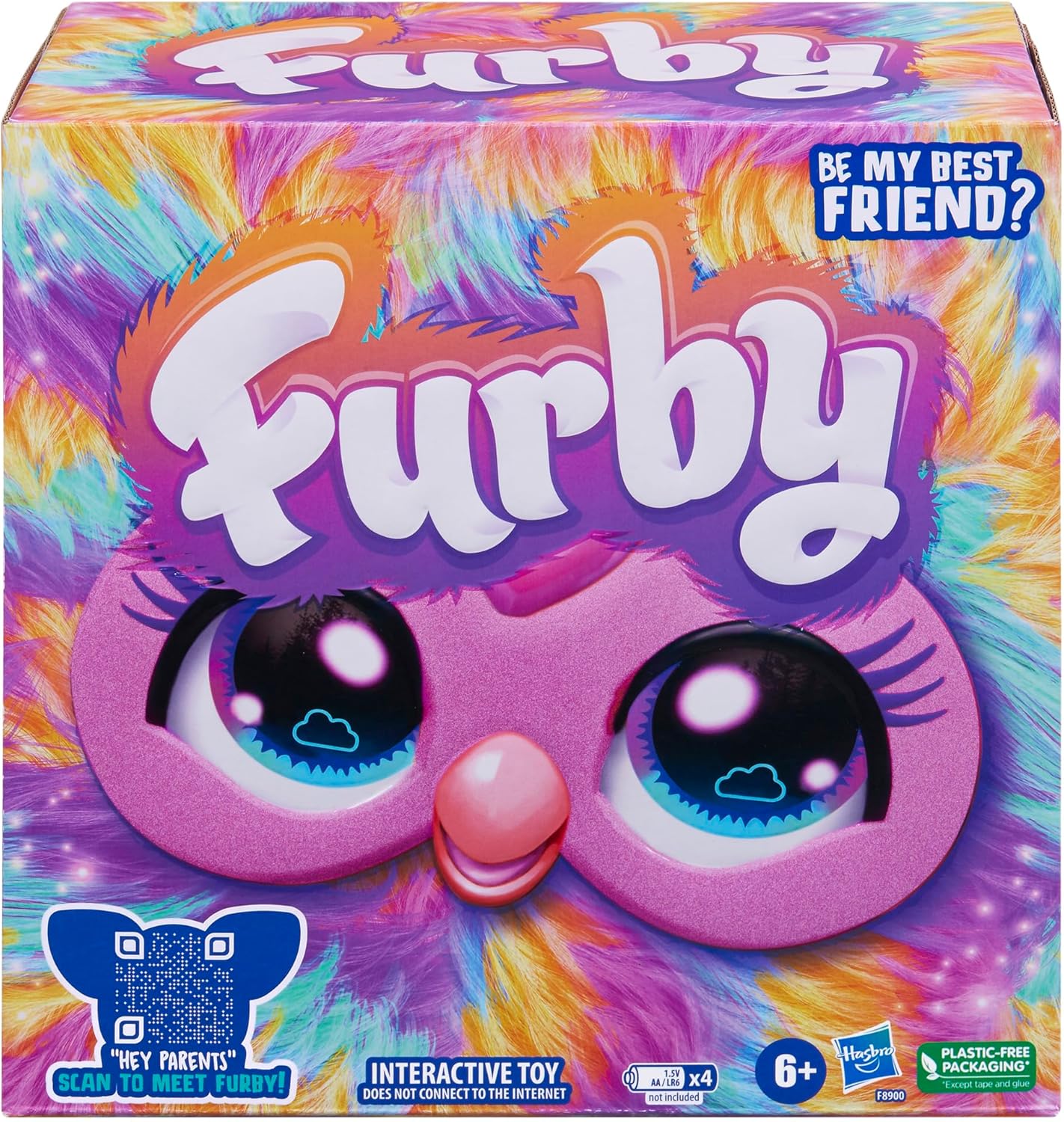 Furby Tie Dye Electronic Plush Toy Dolls - Toys - New - CaveGamers - Image 3