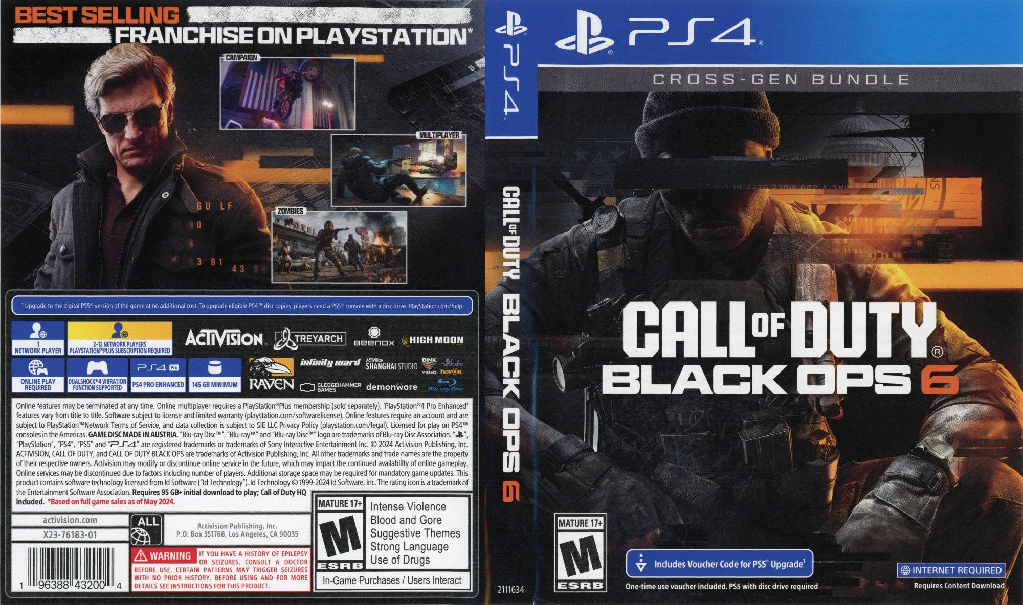 Call of Duty: Black Ops 6 PS4 - Video Game - Used - CaveGamers - Image 3