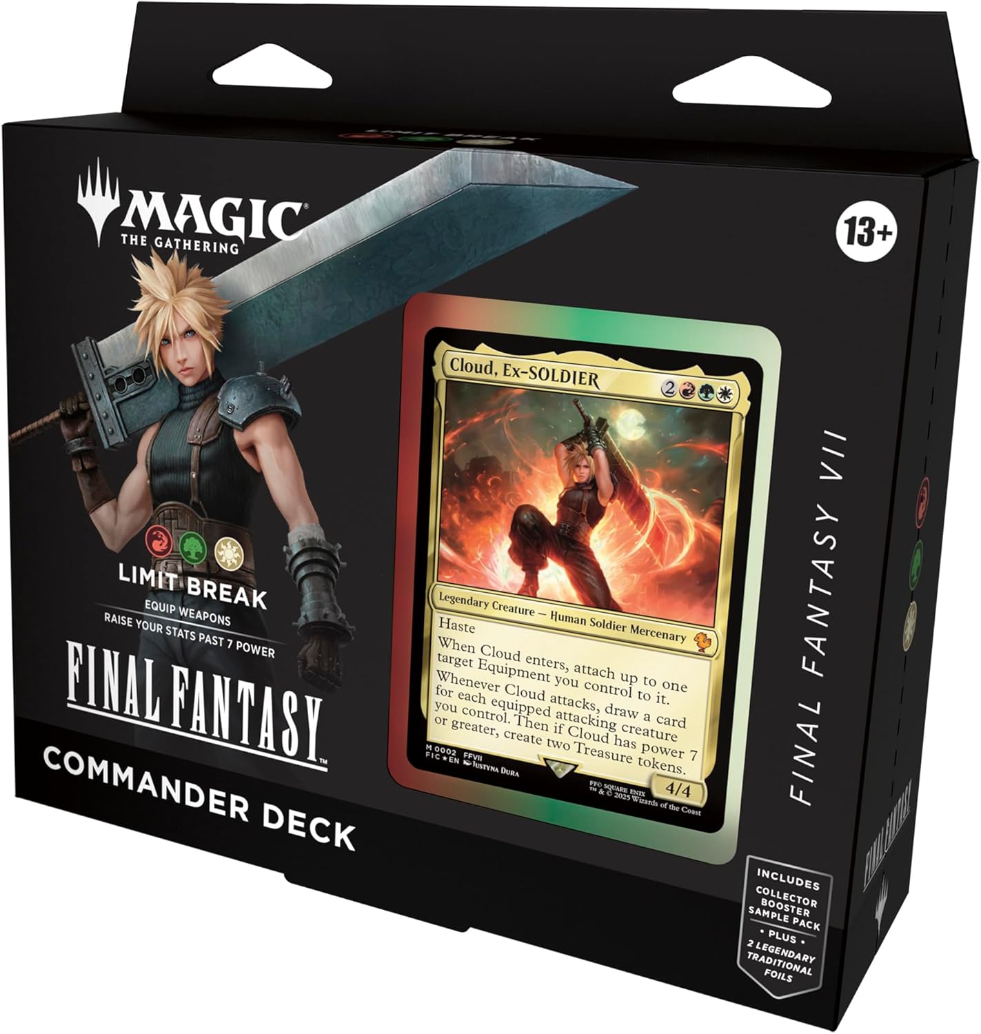 Magic: The Gathering - Final Fantasy VII Commander Deck - Limit Break - Trading Card - New - CaveGamers