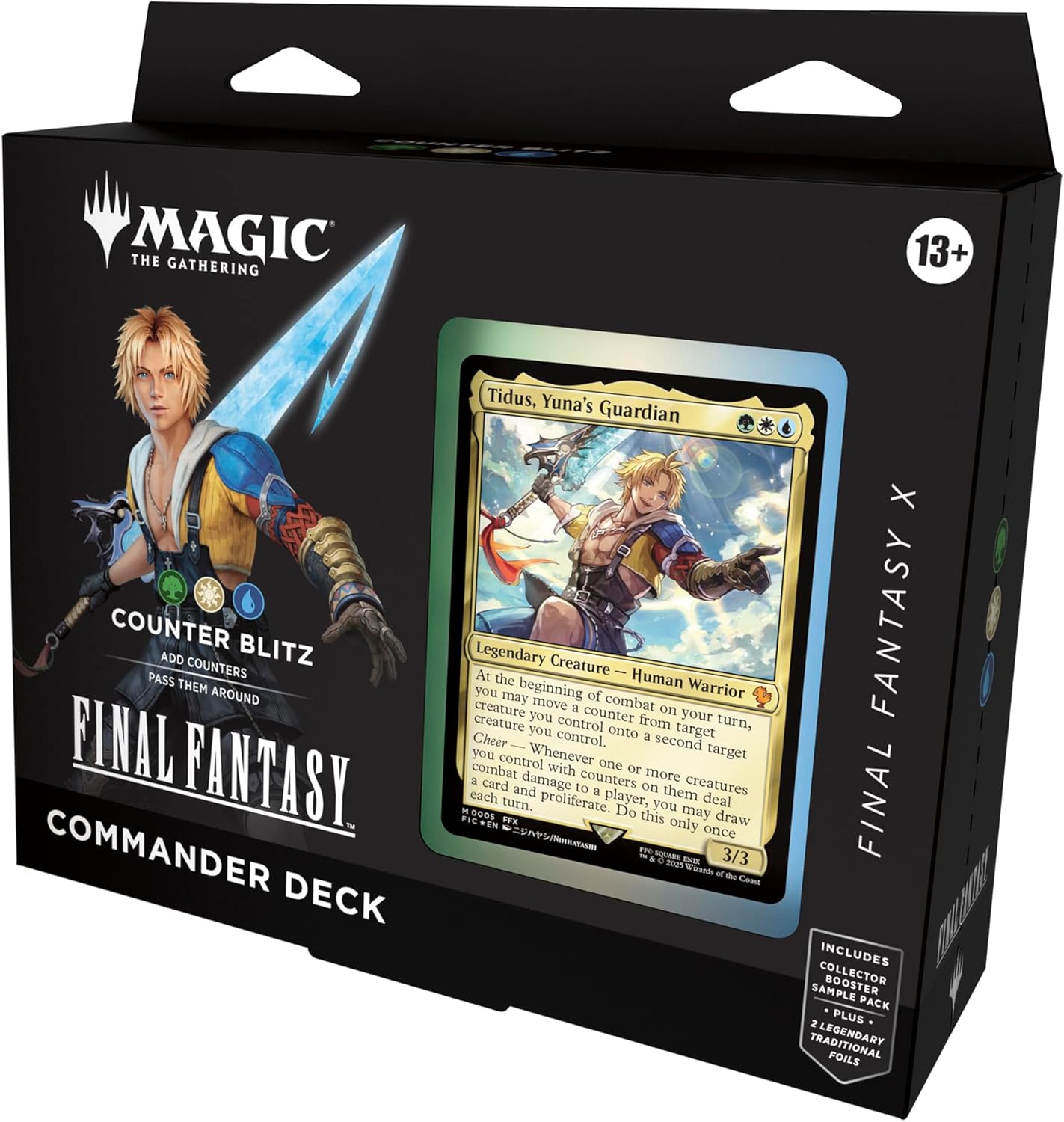 Magic: The Gathering - Final Fantasy X Commander Deck - Counter Blitz - Trading Card - New - CaveGamers