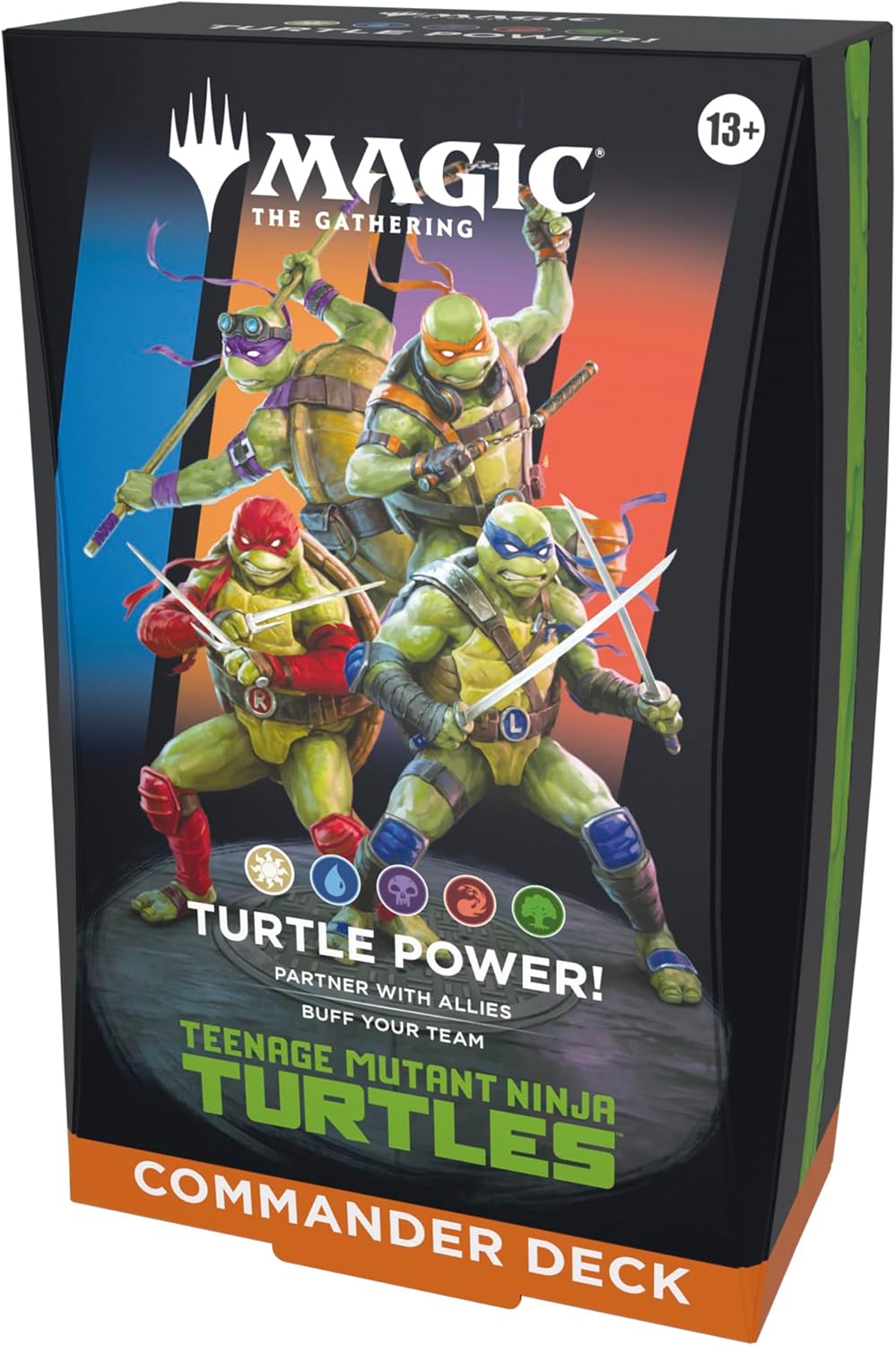 Magic: The Gathering - Teenage Mutant Ninja Turtles Commander Deck - Trading Card - New - CaveGamers