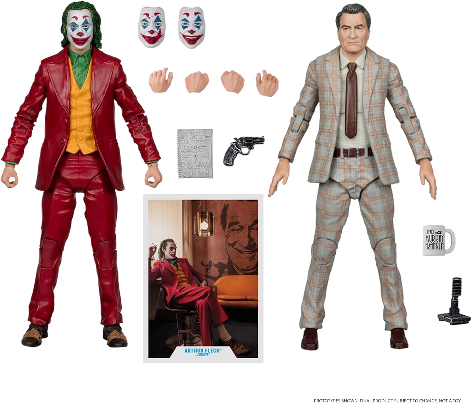 McFarlane DC Multiverse The Joker & Live! with Murray Franklin Deluxe Collector Set Action Figures - Toys - New - CaveGamers - Image 6
