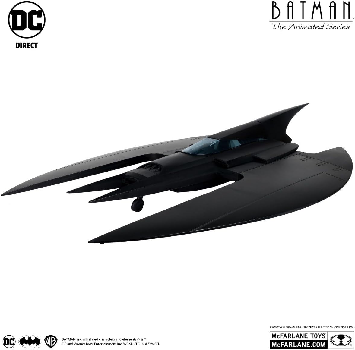 DC Batman Animated Vehicle Batwing 6" Action Figure Action Figures - Toys - New - CaveGamers - Image 2