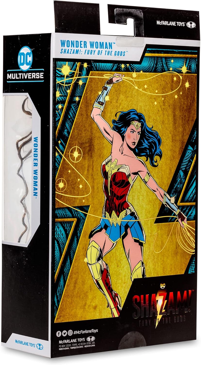 McFarlane DC Multiverse Wonder Woman Shazam! Fury of the Gods 7" Action Figure Action Figures - Toys - New - CaveGamers - Image 10