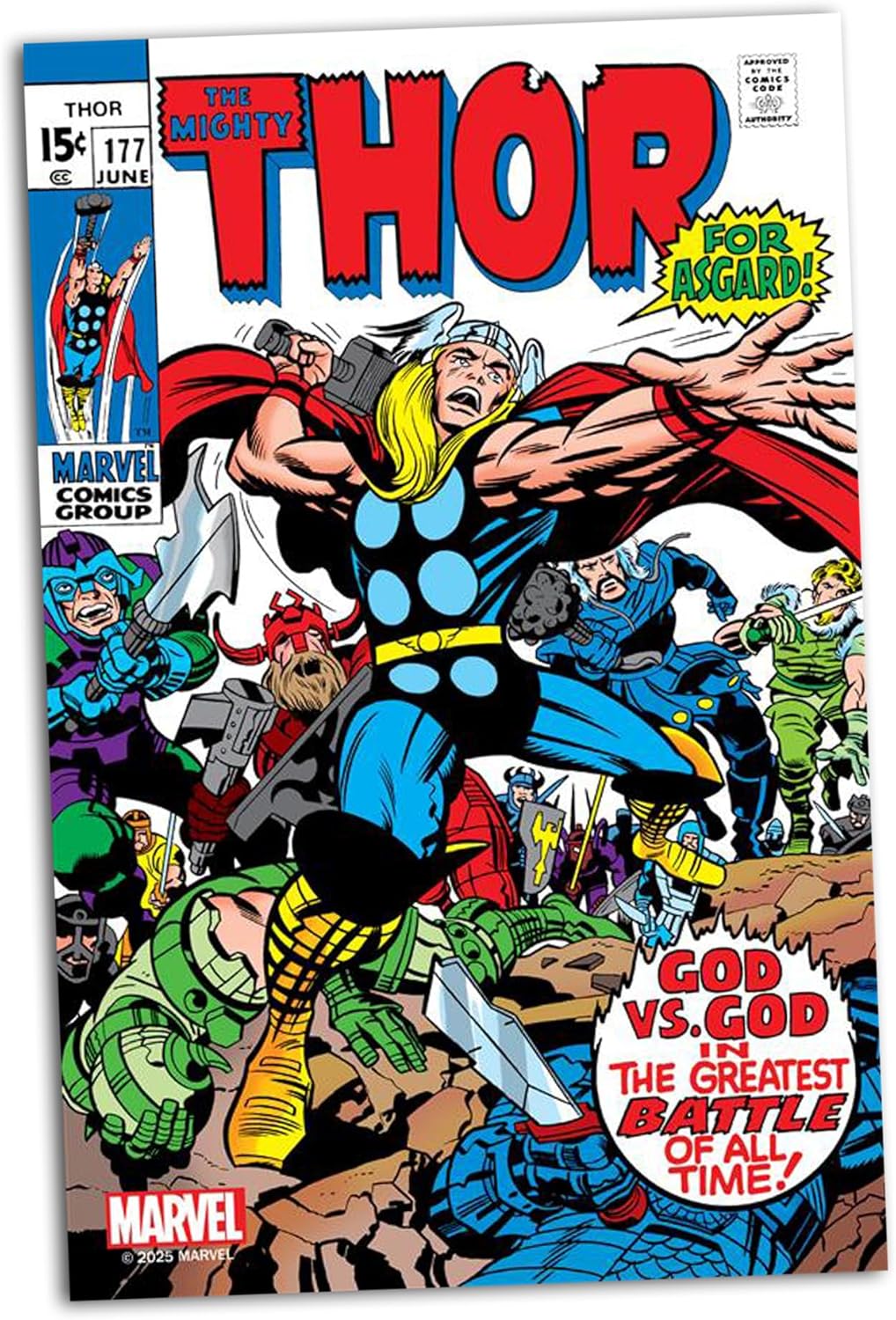Diorama 1:6 Scale Thor The Mighty Thor Vol.1 #177 Action Figure Action Figures - Toys - New - CaveGamers - Image 7