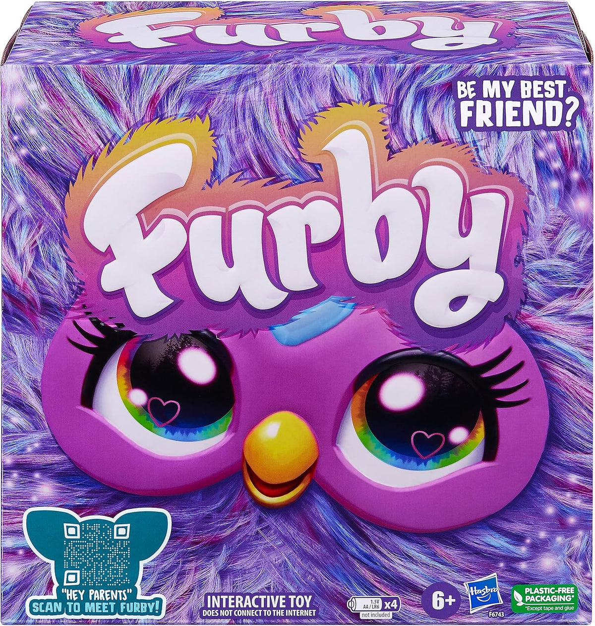 Furby Purple Interactive Plush Dolls - Toys - New - CaveGamers - Image 3