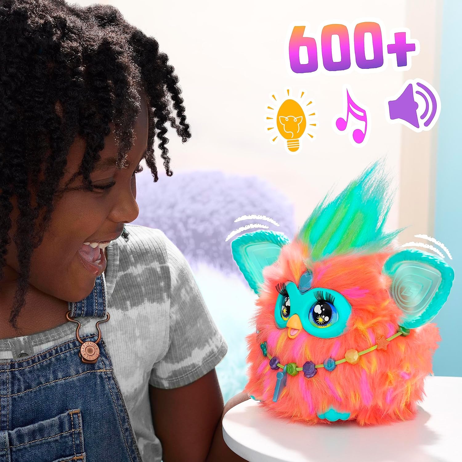 Furby Coral Electronic Plush Dolls - Toys - New - CaveGamers - Image 5