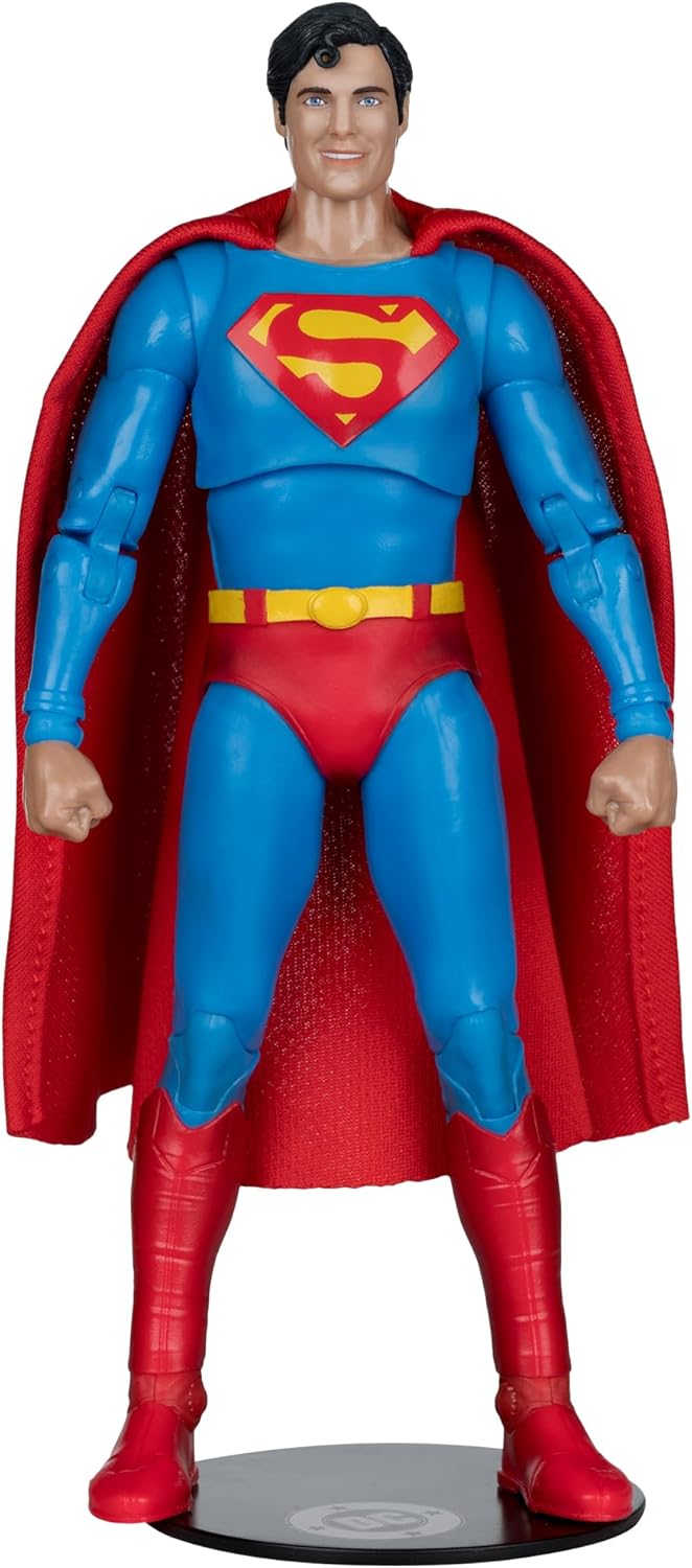 McFarlane DC Multiverse Deluxe Theatrical Edition Wave 3 Superman: The Movie 1978 Superman 7" Scale Action Fig Action Figures - Toys - New - CaveGamers - Image 9