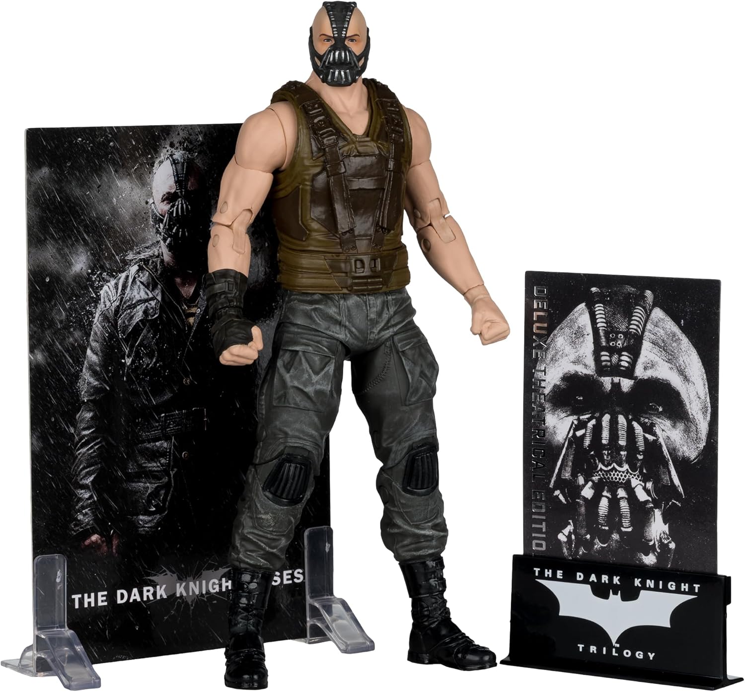 McFarlane DC Multiverse Deluxe Theatrical Edition Wave 3 The Dark Knight Rises Bane 7" Scale Action Figure Action Figures - Toys - New - CaveGamers - Image 6