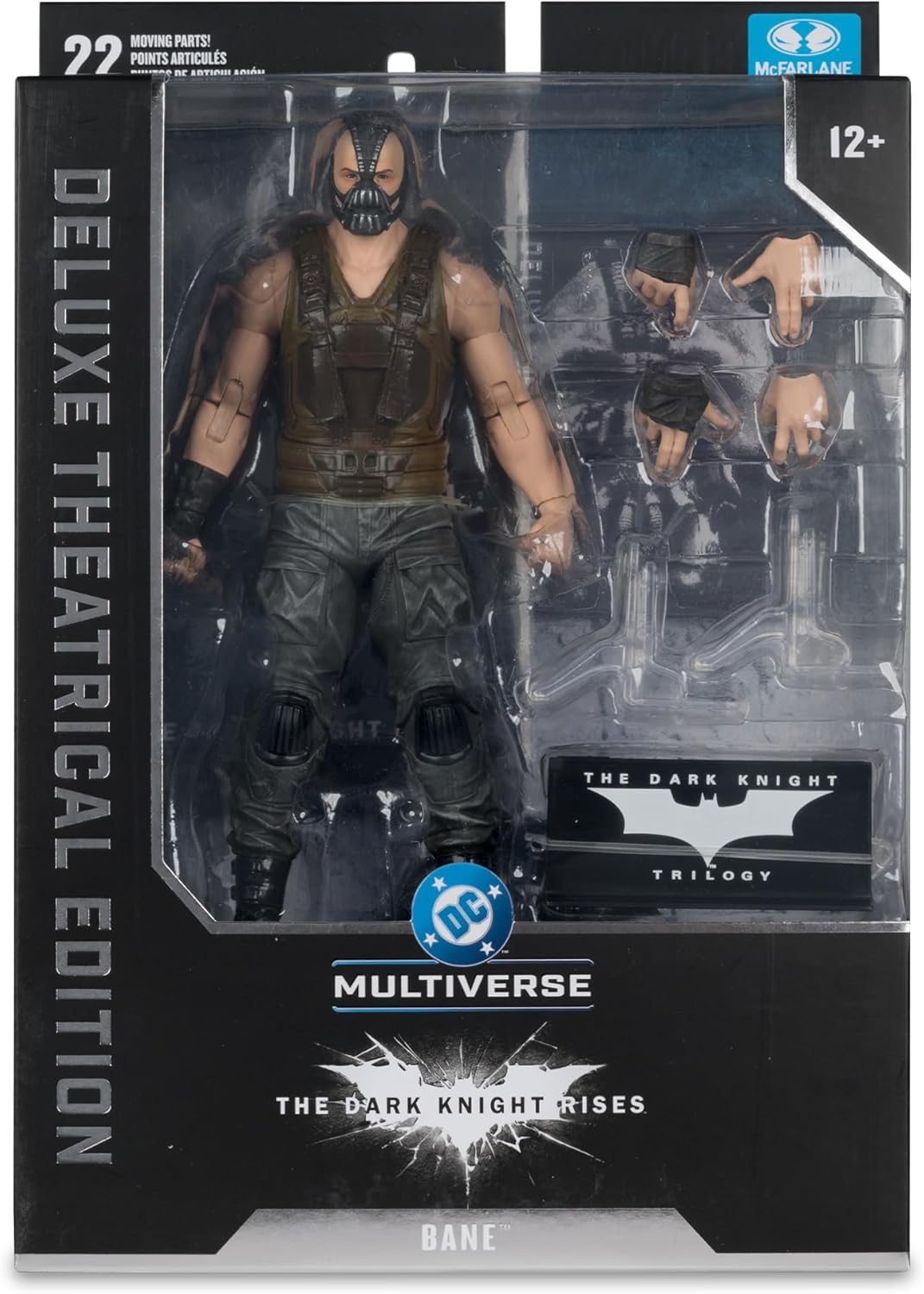 McFarlane DC Multiverse Deluxe Theatrical Edition Wave 3 The Dark Knight Rises Bane 7" Scale Action Figure Action Figures - Toys - New - CaveGamers - Image 9