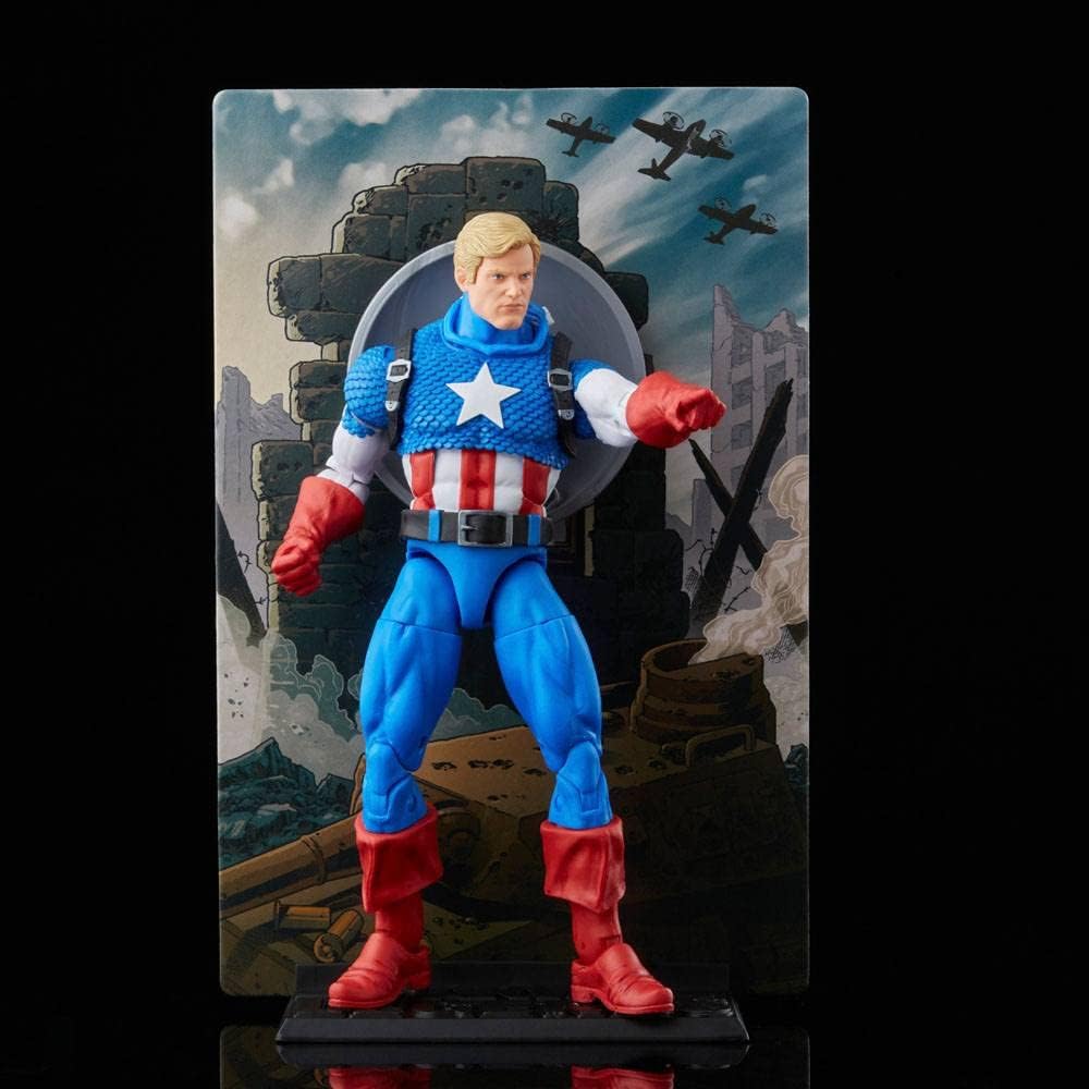 Marvel Legends 20th Anniversary Series 1 Captain America 6" Action Figure Action Figures - Toys - New - CaveGamers - Image 4