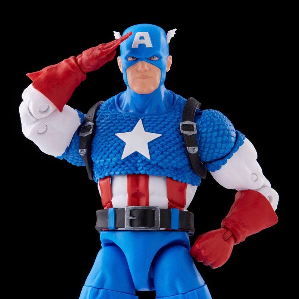 Marvel Legends 20th Anniversary Series 1 Captain America 6" Action Figure Action Figures - Toys - New - CaveGamers - Image 6