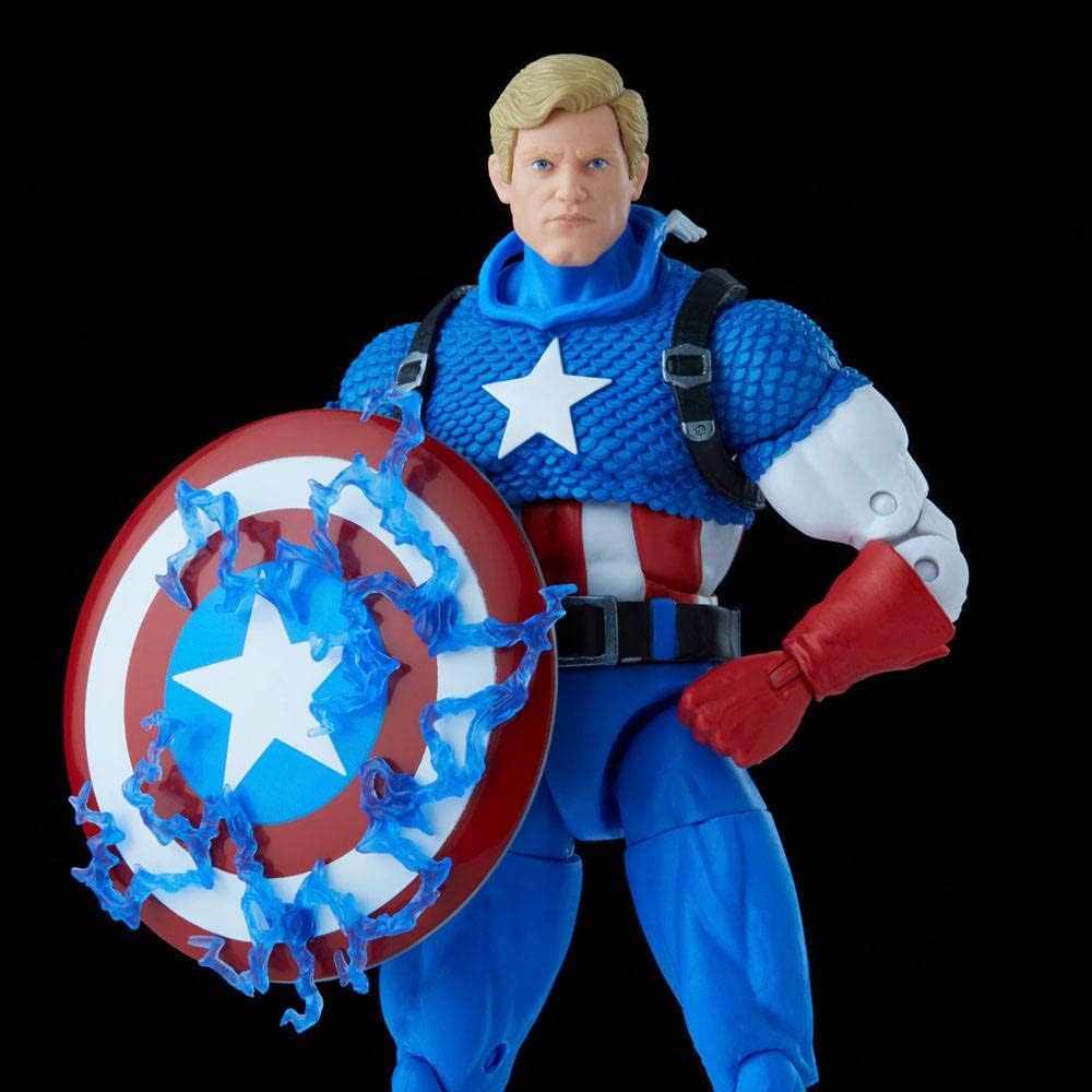Marvel Legends 20th Anniversary Series 1 Captain America 6" Action Figure Action Figures - Toys - New - CaveGamers - Image 7