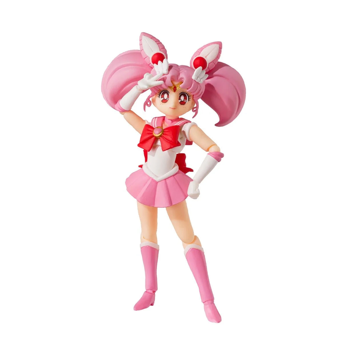 S.H.Figuarts Pretty Guardian Sailor Moon Sailor Chibi Moon Animation Color Edition Action Figure Action Figures - Toys - New - CaveGamers