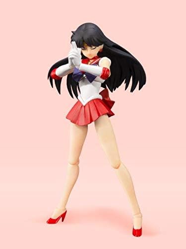 S.H.Figuarts Pretty Guardian Sailor Moon Sailor Mars Animation Color Edition Action Figure Action Figures - Toys - New - CaveGamers - Image 5