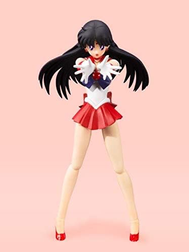 S.H.Figuarts Pretty Guardian Sailor Moon Sailor Mars Animation Color Edition Action Figure Action Figures - Toys - New - CaveGamers - Image 6