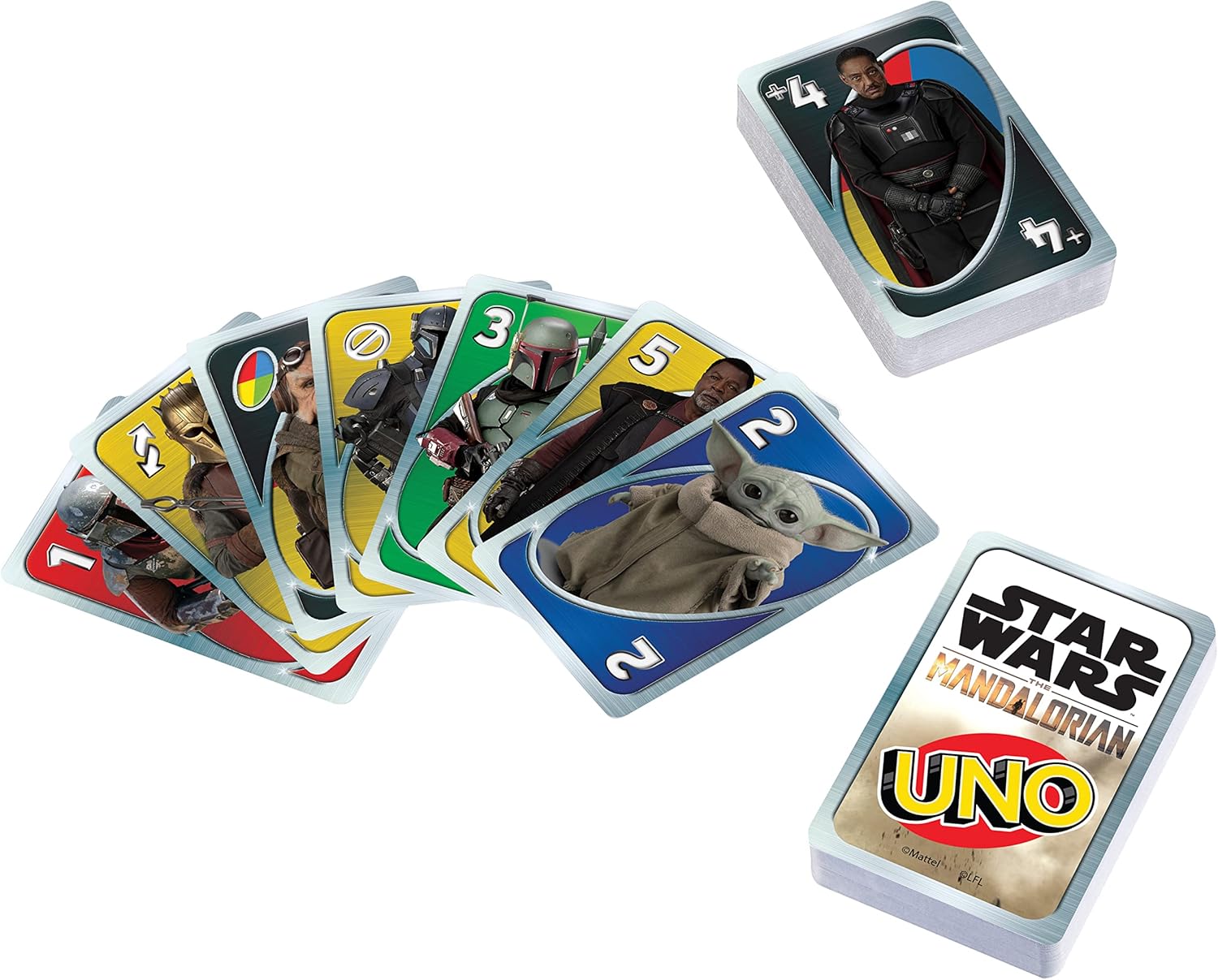 Star Wars: The Mandalorian UNO Card Game - Board Games - New - CaveGamers - Image 5