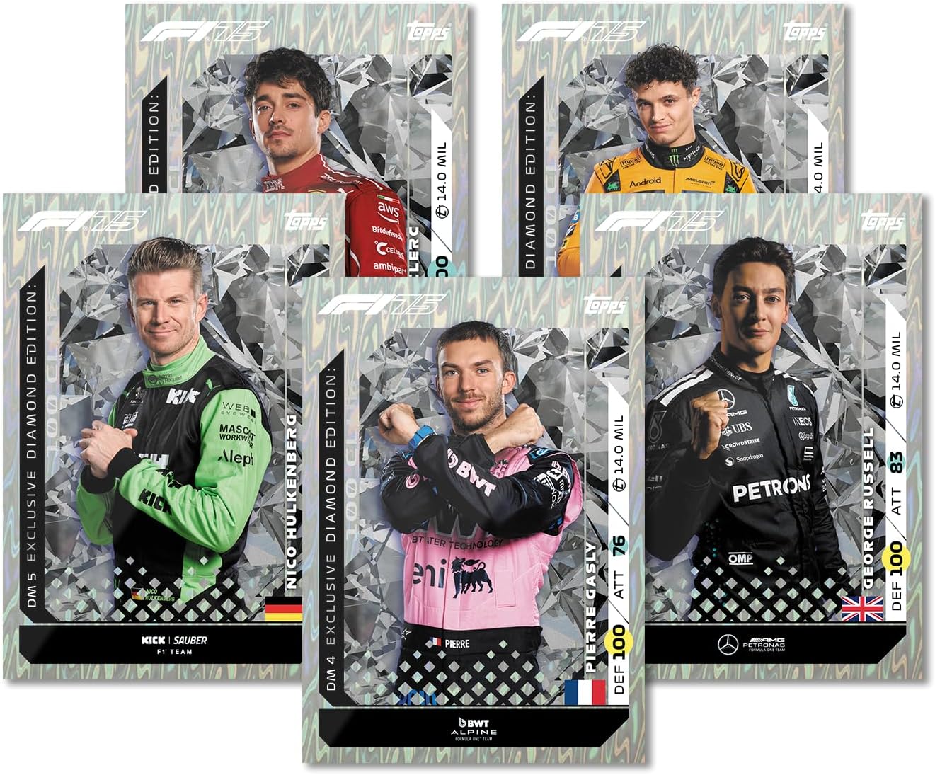 Topps Turbo Attax F1 2025: Mega Tin Diamond Edition - Trading Card - New - CaveGamers - Image 3