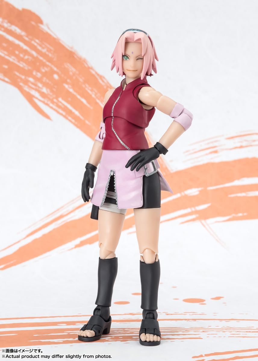 S.H.Figuarts Naruto Sakura Haruno Narutop99 Edition Action Figure Action Figures - Toys - New - CaveGamers - Image 5