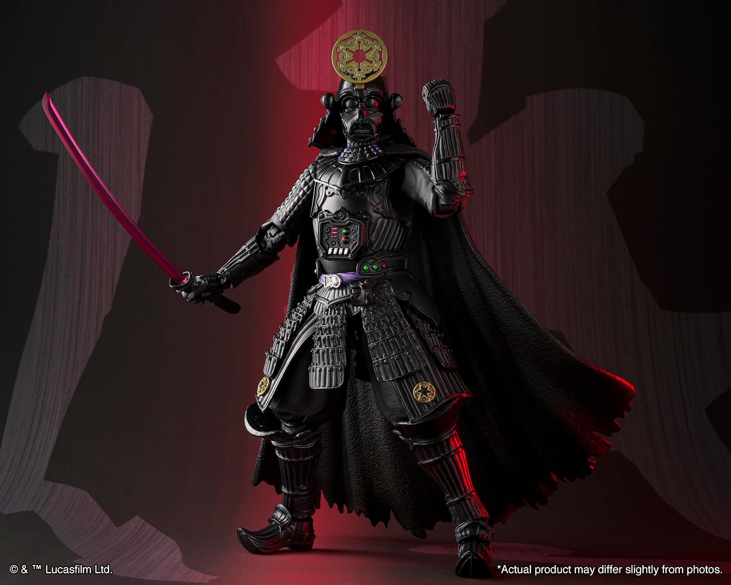 Star Wars: Obi-Wan Kenobi Samurai Taisho Darth Vader Vengeful Spirit Meisho Movie Realization Action Figure Action Figures - Toys - New - CaveGamers - Image 4