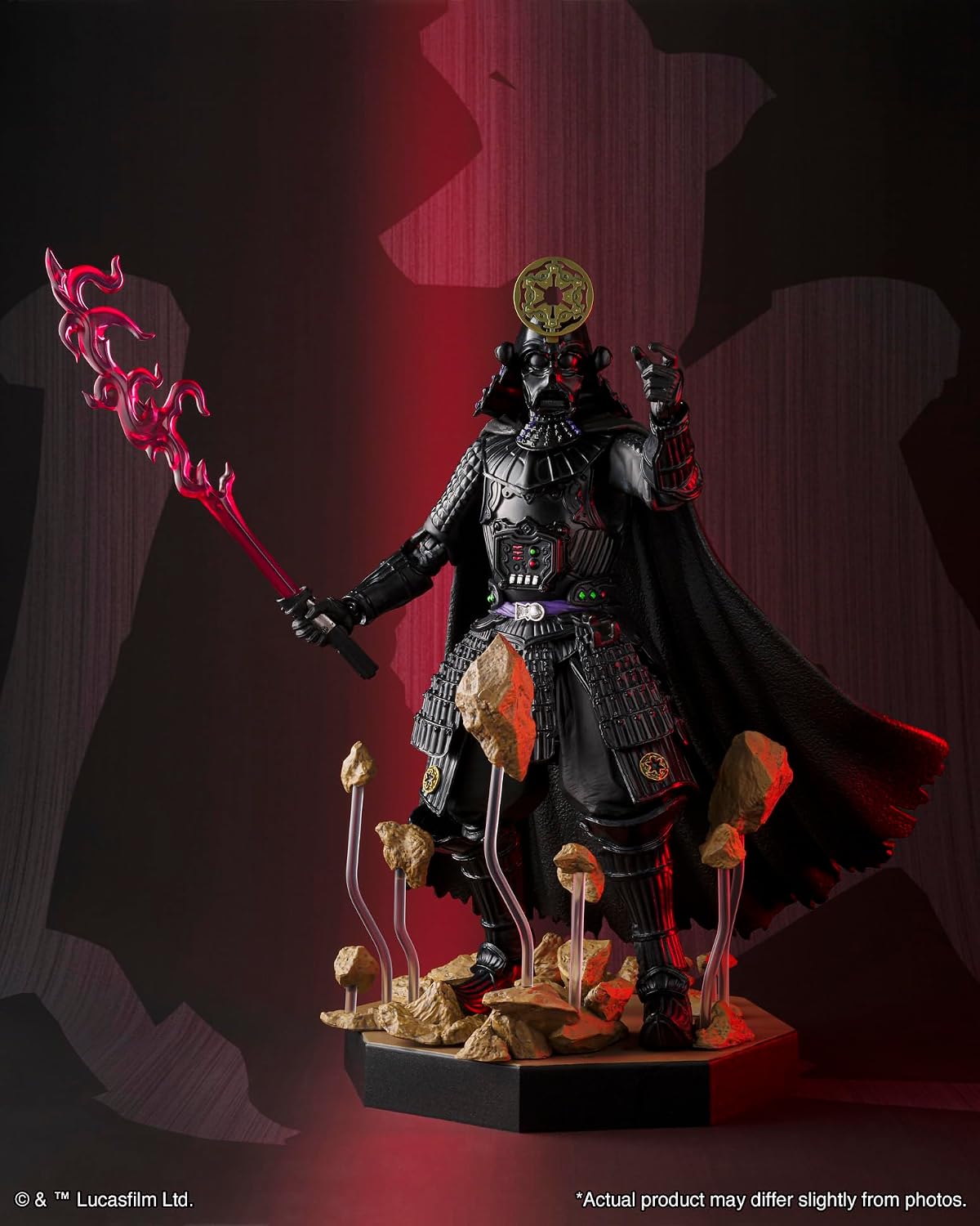 Star Wars: Obi-Wan Kenobi Samurai Taisho Darth Vader Vengeful Spirit Meisho Movie Realization Action Figure Action Figures - Toys - New - CaveGamers - Image 5