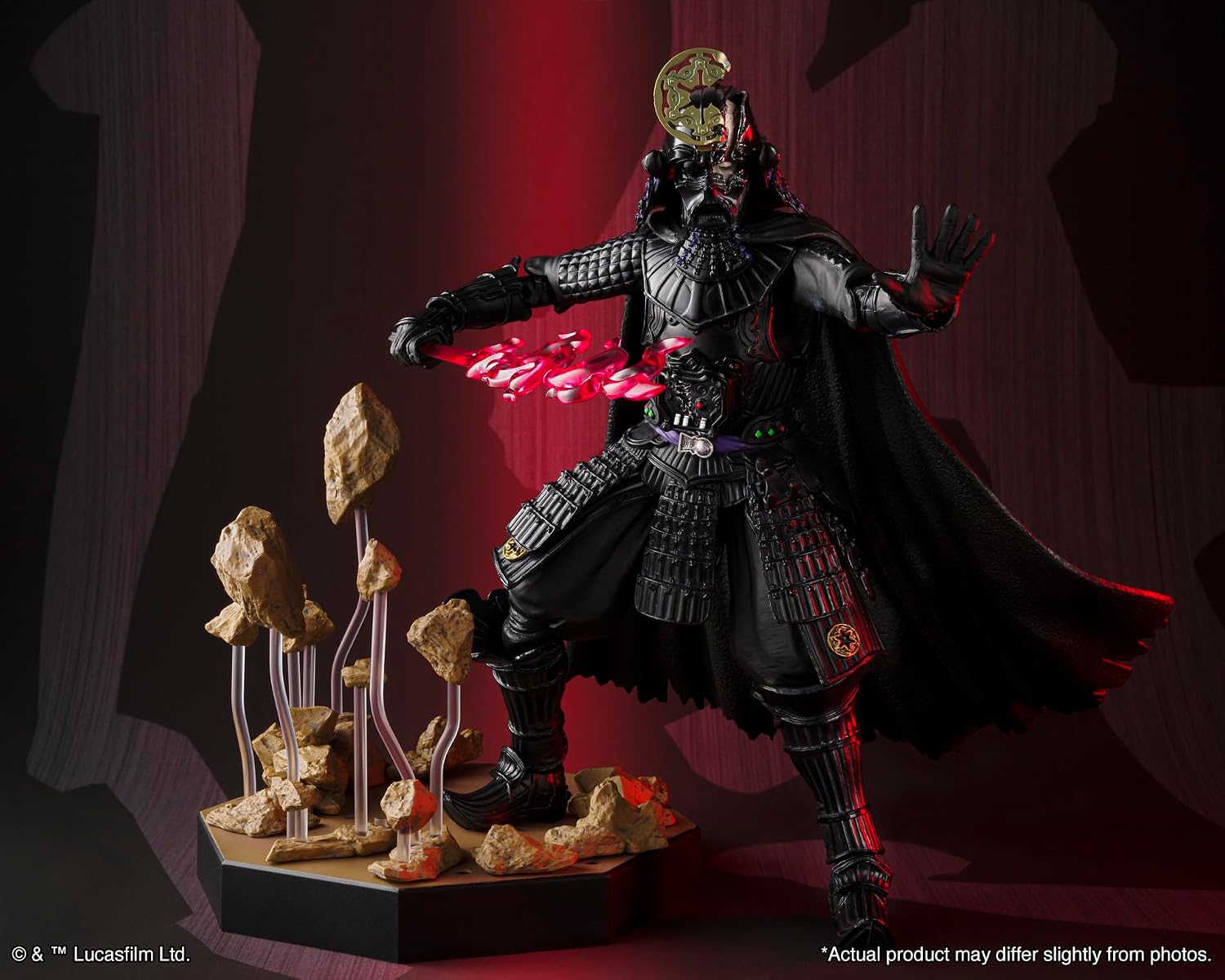Star Wars: Obi-Wan Kenobi Samurai Taisho Darth Vader Vengeful Spirit Meisho Movie Realization Action Figure Action Figures - Toys - New - CaveGamers - Image 6