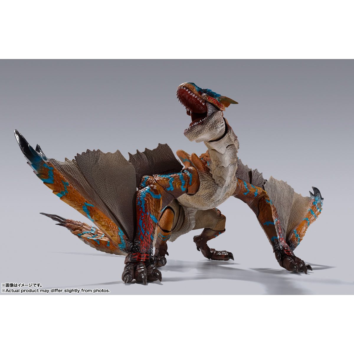 Monster Hunter Rise Tigrex S.H.MonsterArts Action Figure Action Figures - Toys - New - CaveGamers - Image 3