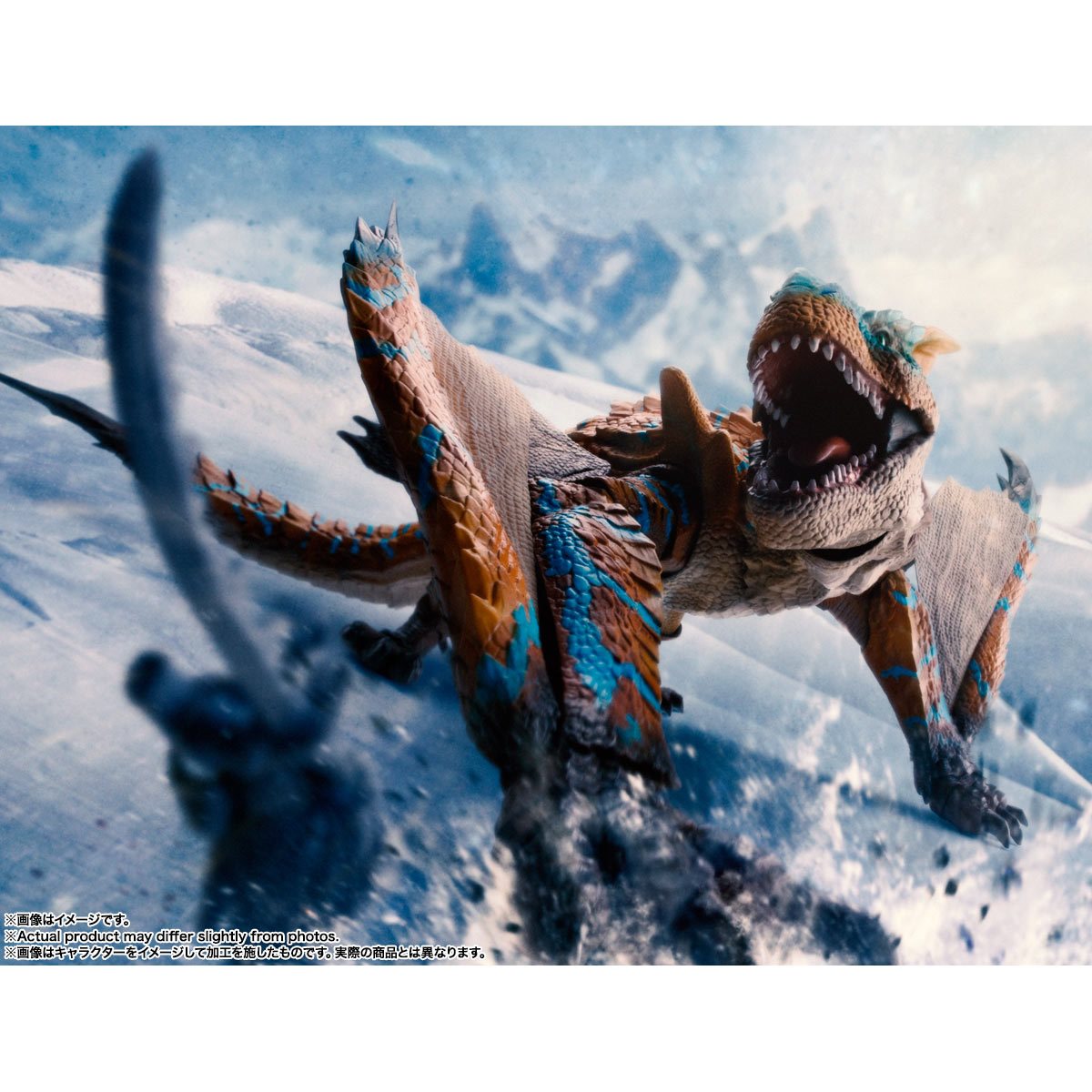 Monster Hunter Rise Tigrex S.H.MonsterArts Action Figure Action Figures - Toys - New - CaveGamers - Image 7