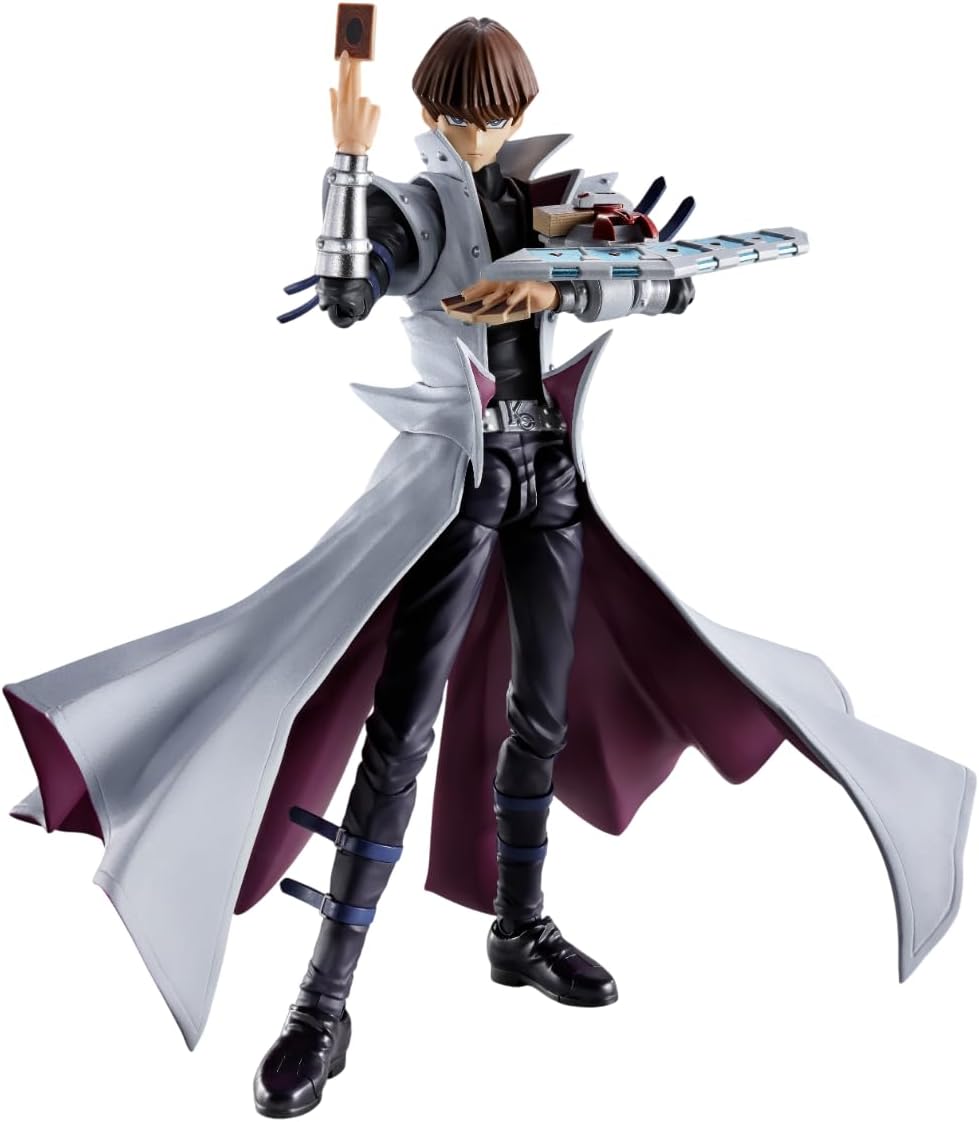 S.H.Figuarts TAMASHII NATIONS - Yu-Gi-Oh! - Seto Kaiba Action Figure Action Figures - Toys - New - CaveGamers - Image 2