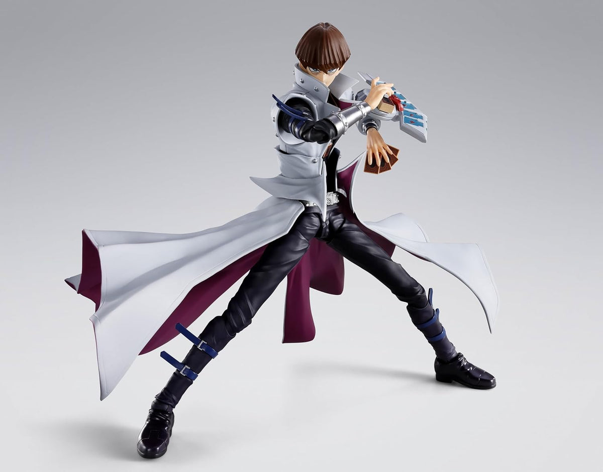S.H.Figuarts TAMASHII NATIONS - Yu-Gi-Oh! - Seto Kaiba Action Figure Action Figures - Toys - New - CaveGamers - Image 3
