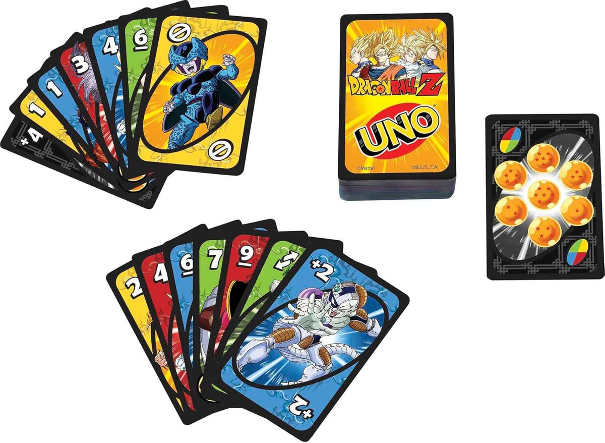 Dragon Ball Z UNO Game - Board Games - New - CaveGamers - Image 4