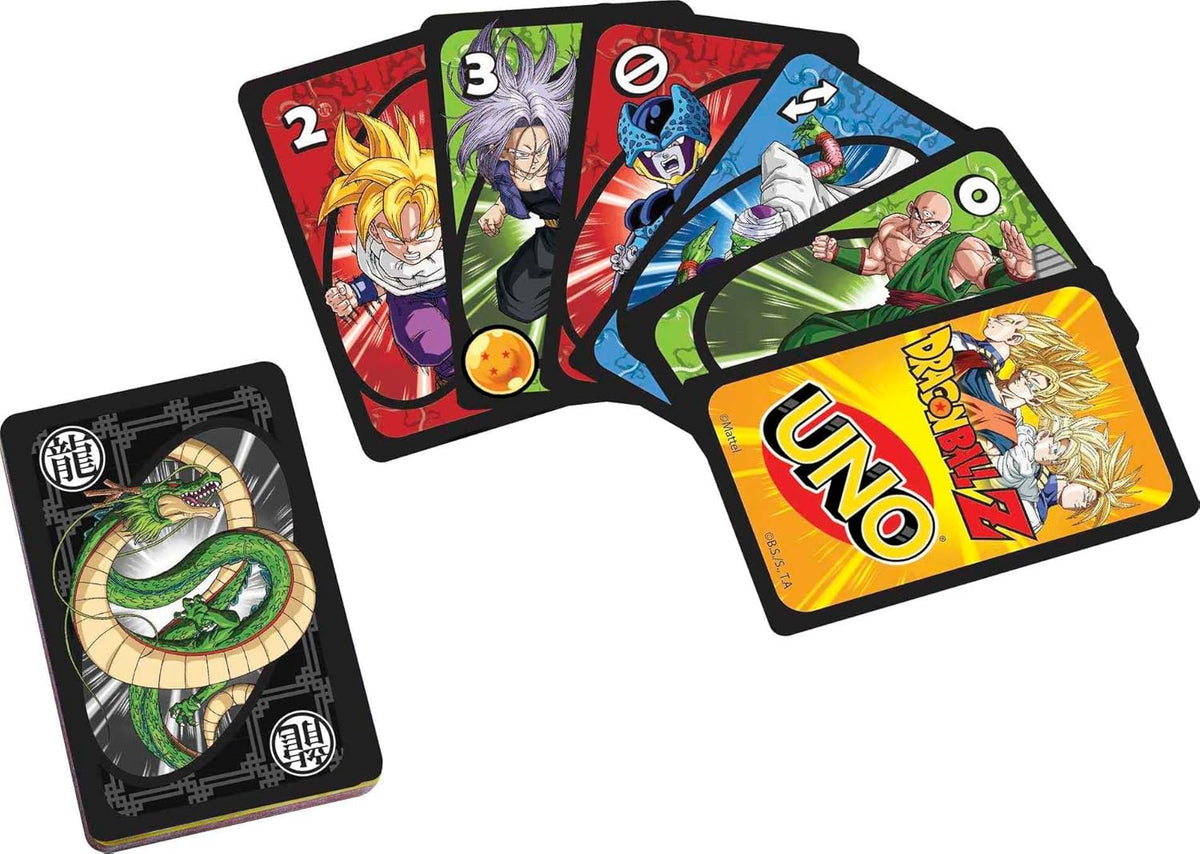 Dragon Ball Z UNO Game - Board Games - New - CaveGamers - Image 5