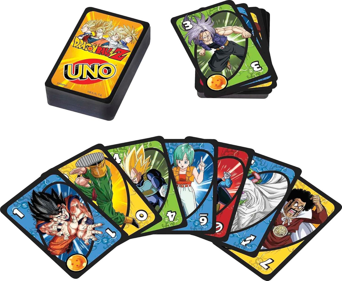 Dragon Ball Z UNO Game - Board Games - New - CaveGamers - Image 6
