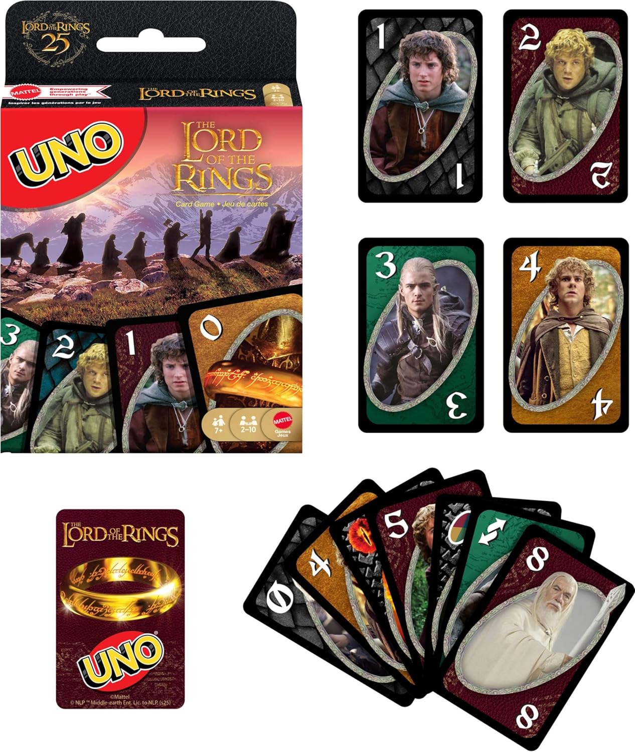 The Lord of the Rings UNO Card Game - Board Games - New - CaveGamers - Image 5