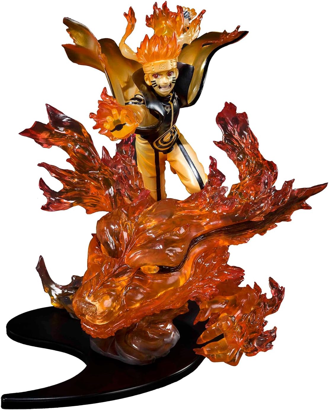 FiguartsZERO Naruto Shippuden Naruto Uzumaki Kurama Kizuna Relation Statue Statues - Toys - New - CaveGamers