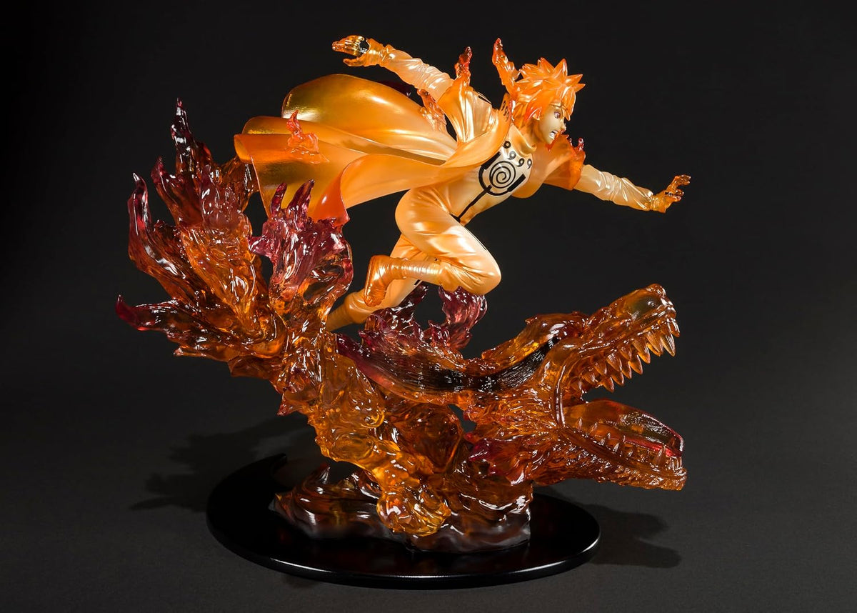 FiguartsZERO Naruto Shippuden Minato Namikaze Kurama Kizuna Relation Statue Statues - Toys - New - CaveGamers - Image 5