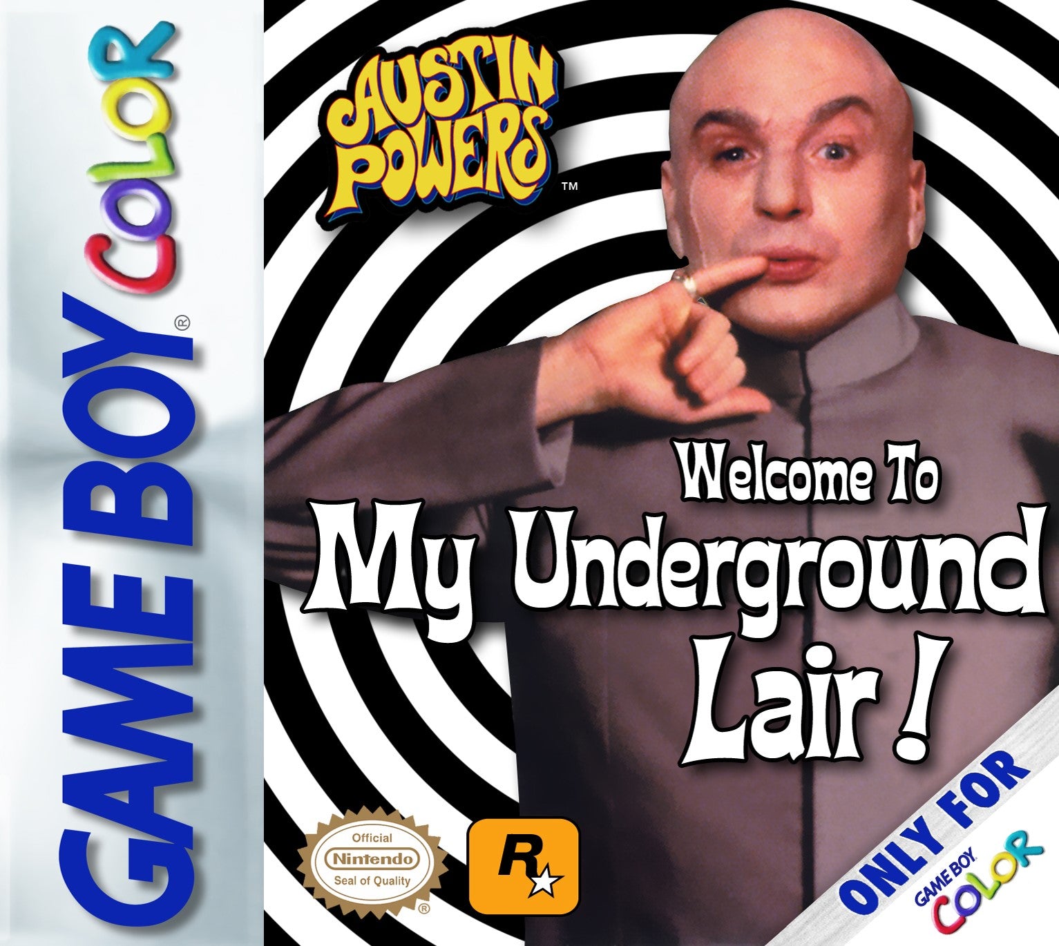 Austin Powers: Welcome To My Underground Lair Game Boy Color - Video Game - Used - CaveGamers
