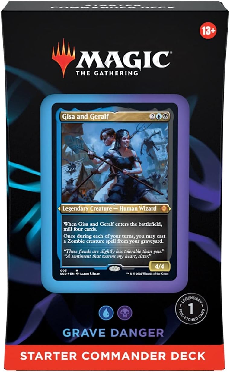 Magic: The Gathering - Starter Commander Deck Display (5 Decks) - Trading Card - New - CaveGamers - Image 3