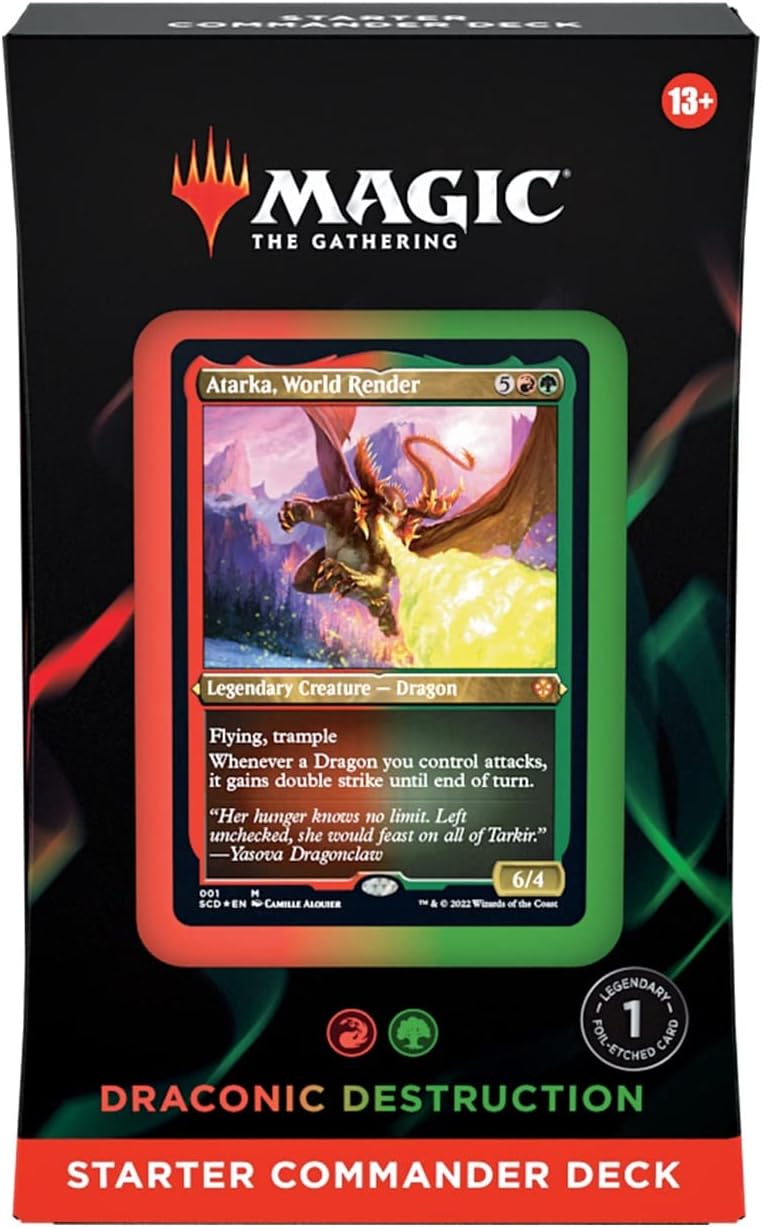 Magic: The Gathering - Starter Commander Deck Display (5 Decks) - Trading Card - New - CaveGamers - Image 5