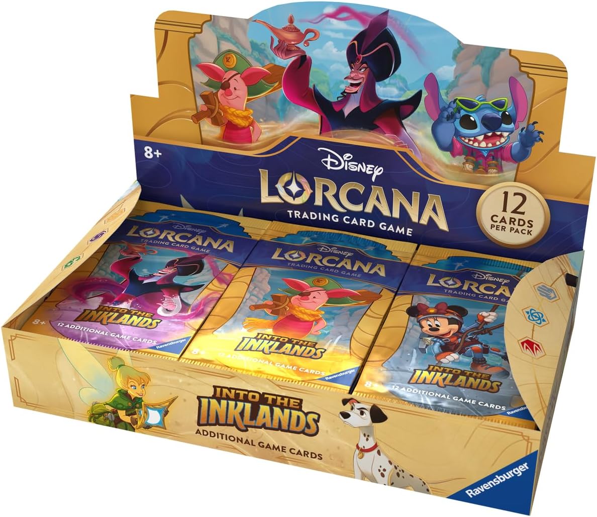 Disney Lorcana TCG: Into the Inklands Booster Box - Trading Card - New - CaveGamers