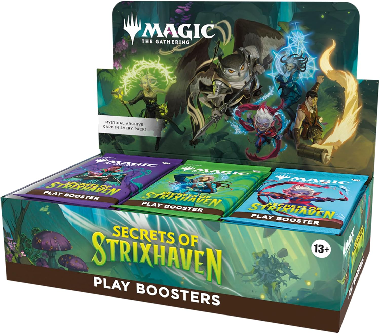Magic: The Gathering - Secrets of Strixhaven Play Booster Box - Trading Card - New - CaveGamers