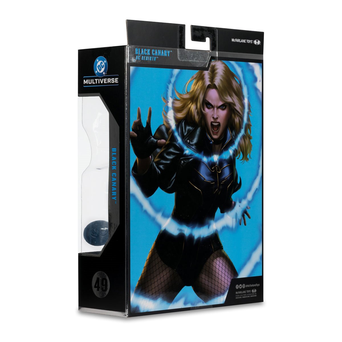 DC Multiverse McFarlane Collector Edition Wave 14 Black Canary DC Rebirth #54 7" Scale Action Figure Action Figures - Toys - New - CaveGamers - Image 10