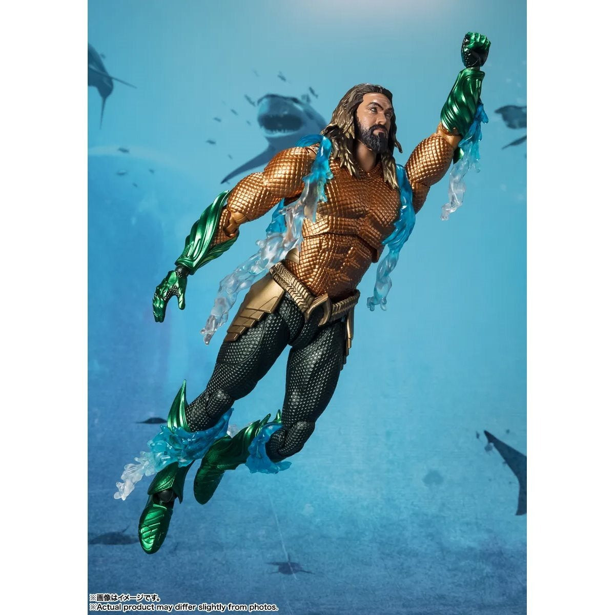 Aquaman and the Lost Kingdom Aquaman S.H.Figuarts Action Figure Action Figures - Toys - New - CaveGamers - Image 6