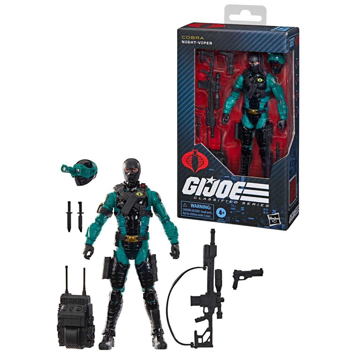 G.I. Joe Classified Series #187 Night-Viper 6" Action Figure Action Figures - Toys - New - CaveGamers - Image 8