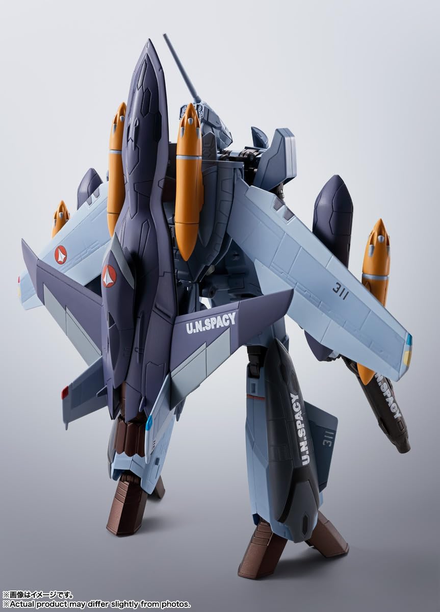 Macross Zero VF-0A Phoenix Shin Kudo Use + QF-2200D-B Ghost Hi-Metal R Action Figure Action Figures - Toys - New - CaveGamers - Image 3