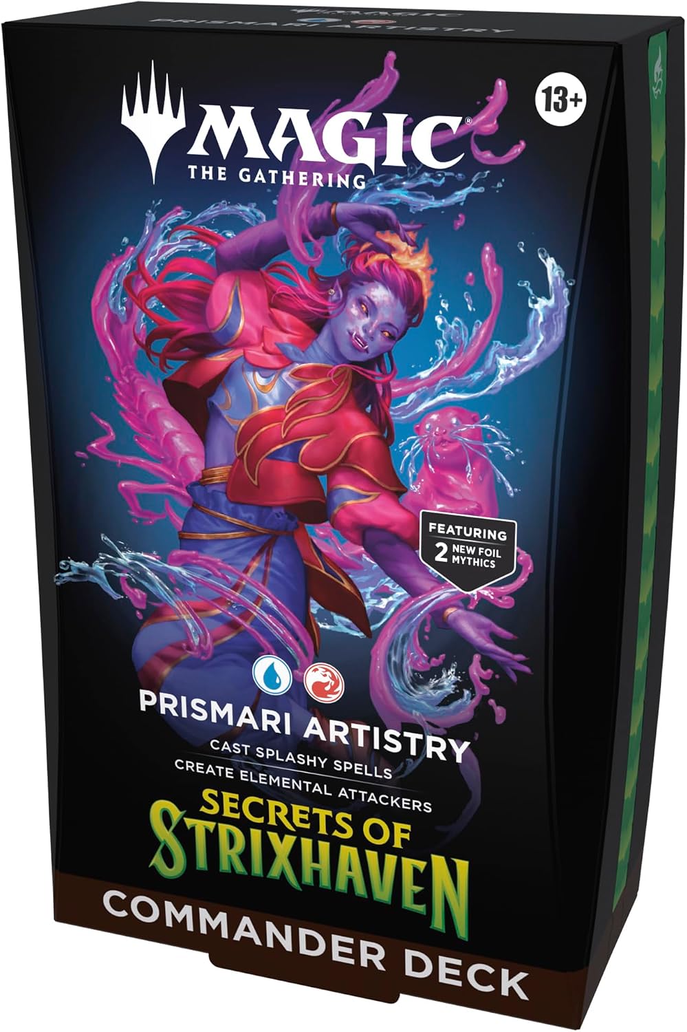 Magic: The Gathering - Prismari Artistry Secrets of Strixhaven Commander Deck - Trading Card - New - CaveGamers
